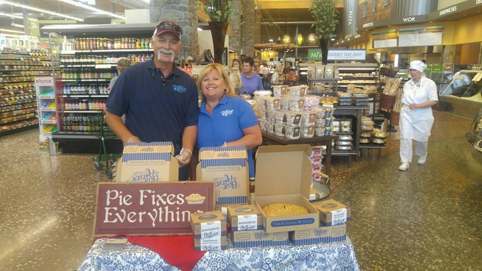 Ronald and Jamie at store demo
