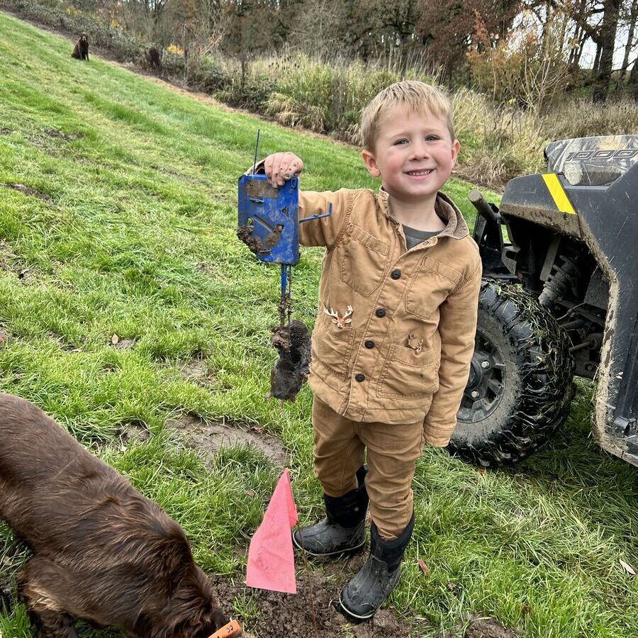 The Lewis family farm